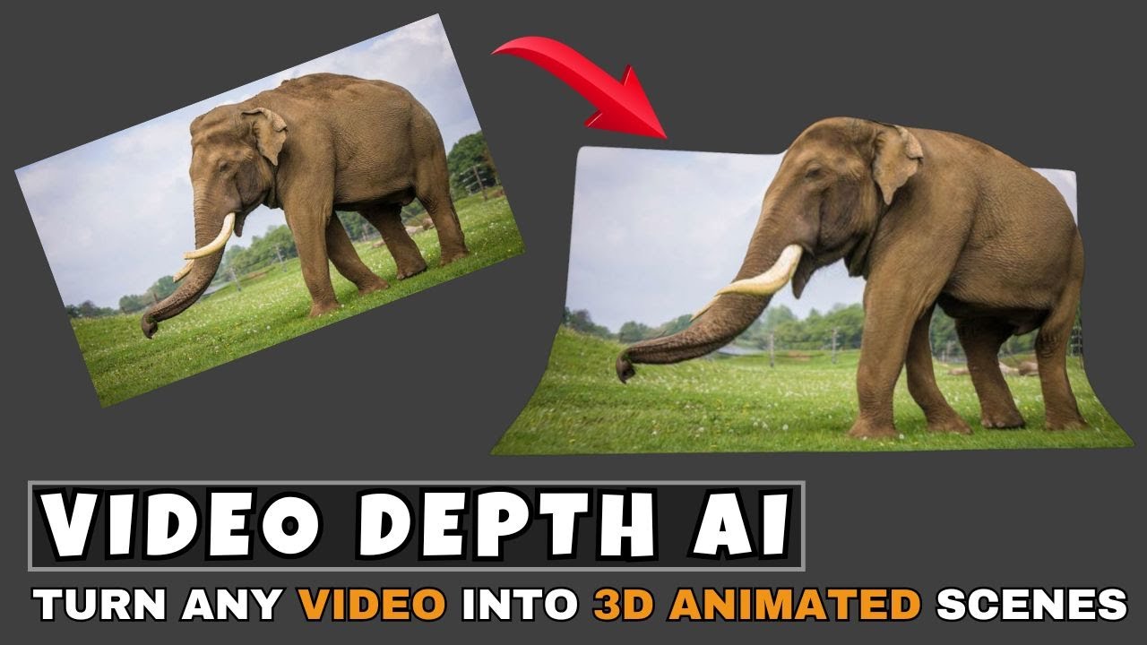 Video Depth AI | Turn Video Into 3D Animated Scenes Instantly in Blender