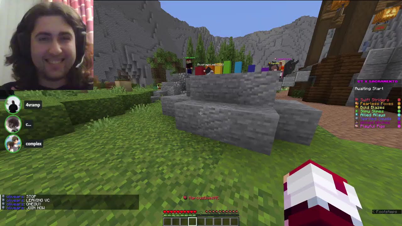 MarcusDoesMC Chamber Trials x Sacramento w/candycanesforu, ILoveHytale, and Vramp