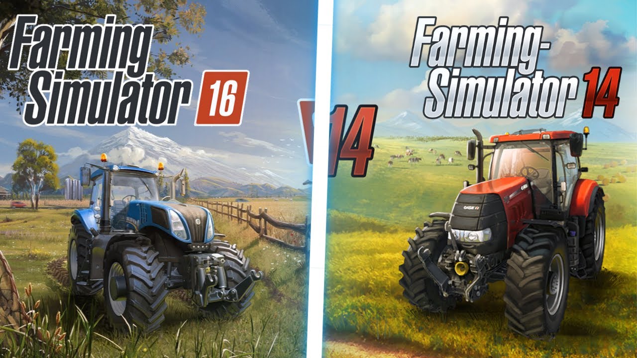 FARMİNG SİMULATOR 14 VS FARMİNG SİMULATOR 16