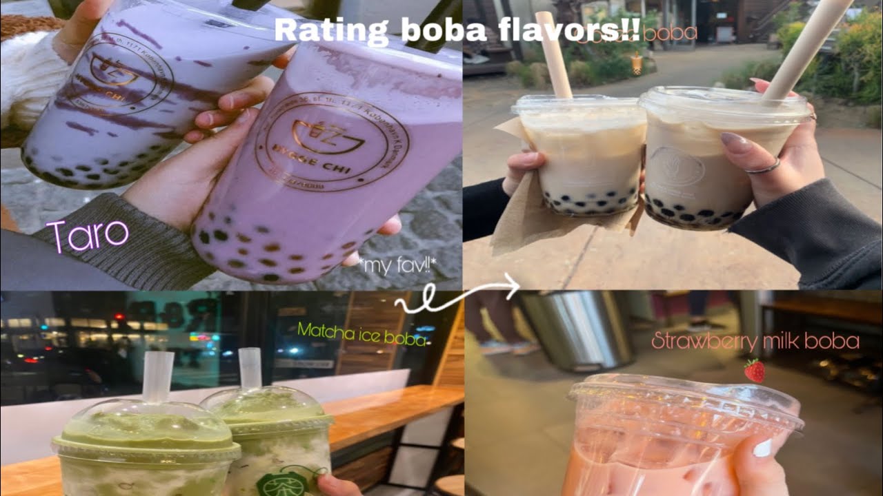 𝐑𝐚𝐭𝐢𝐧𝐠 𝐛𝐨𝐛𝐚 𝐟𝐥𝐚𝐯𝐨𝐫𝐬! (𝐜𝐨𝐜𝐨𝐧𝐮𝐭 𝐦𝐢𝐥𝐤 𝐭𝐞𝐚 𝐢𝐬 𝐭𝐡𝐞 𝐰𝐨𝐫𝐬𝐭!!)