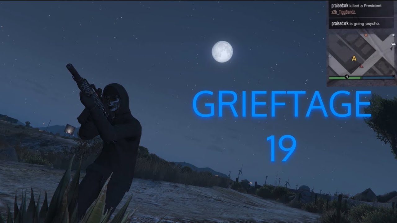 GRIEFTAGE 19 | @Nitrix_Warlord gets destroyed, using michael’s special ability in Gta Online