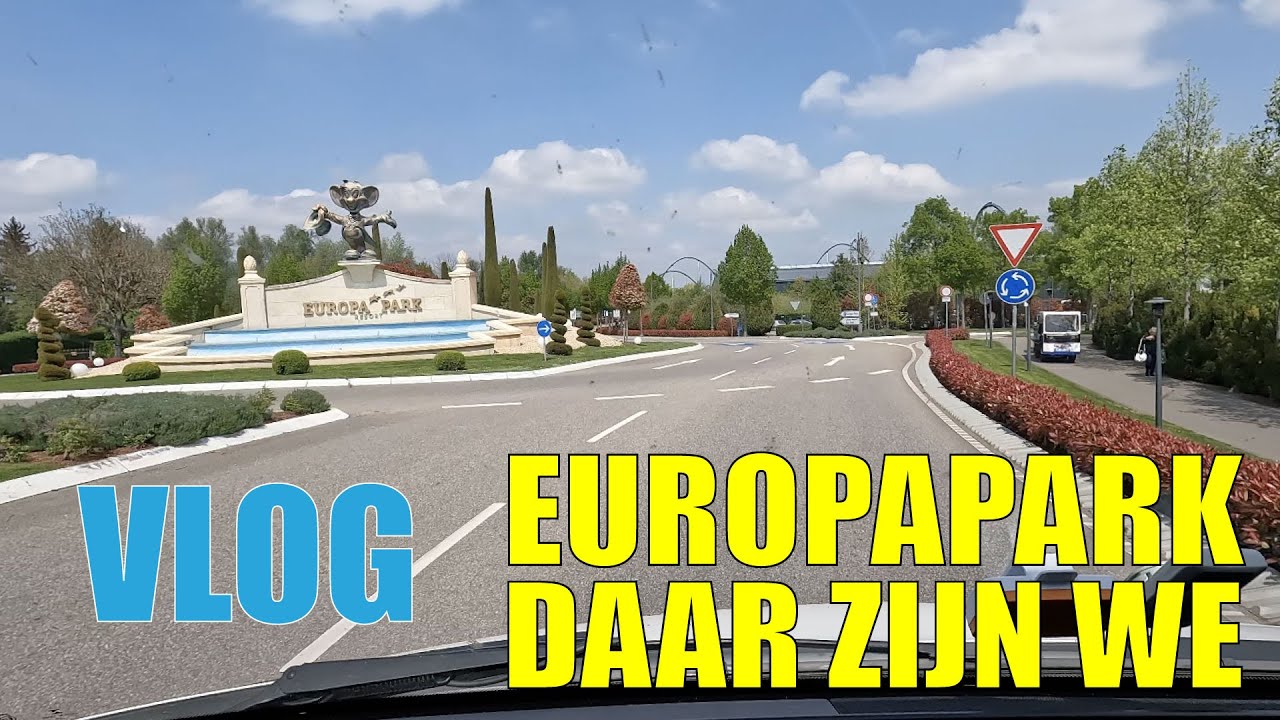 Aankomst bij het EUROPAPARK - Campingtrend