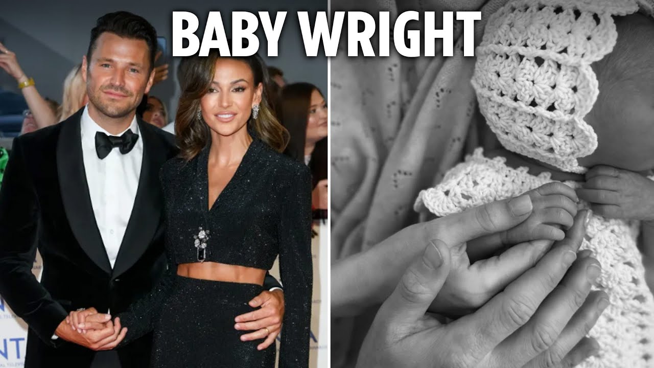 'Absolutely besotted' Michelle Keegan and Mark Wright welcome baby daughter