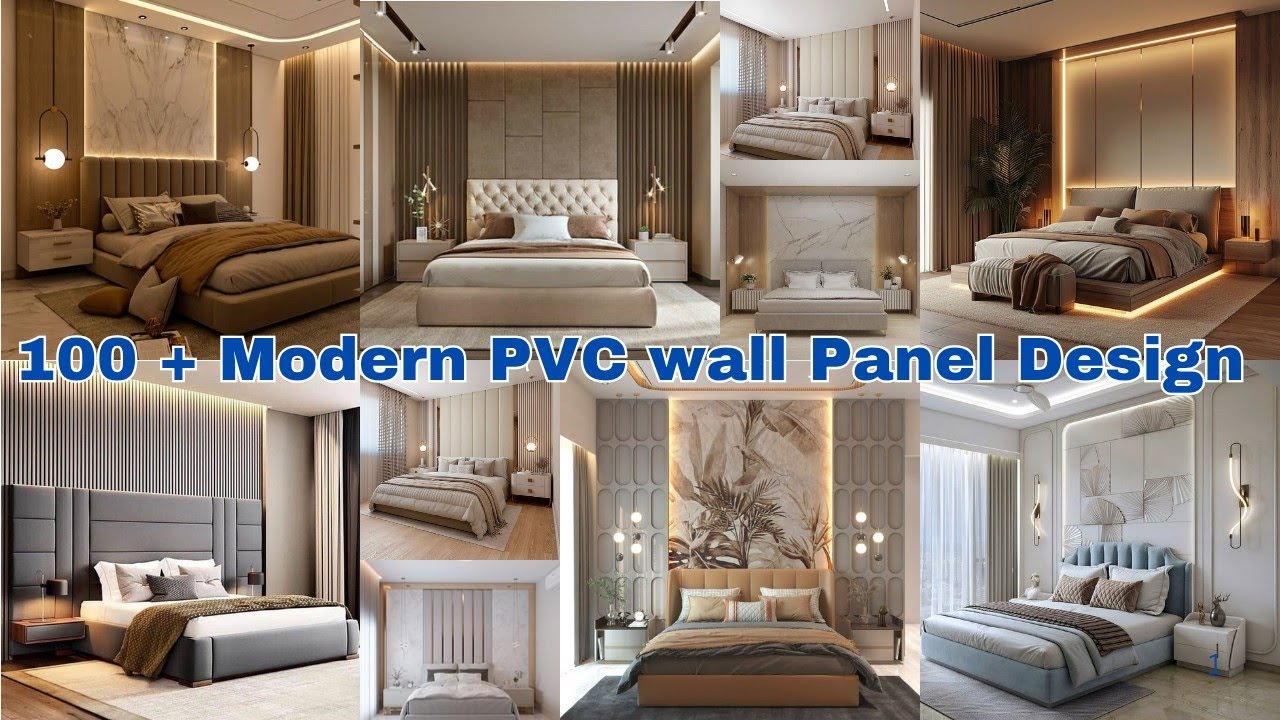 100+ Stylish PVC Wall Panel Designs for Your Dream Bedroom 2025