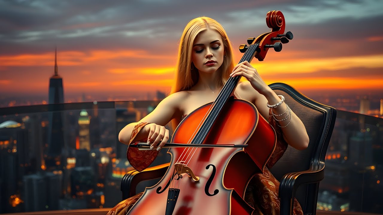 Heartfelt Cello Lullaby | Soul-Stirring Solo for Deep Relaxation & Romantic Nights | Slow Tempo