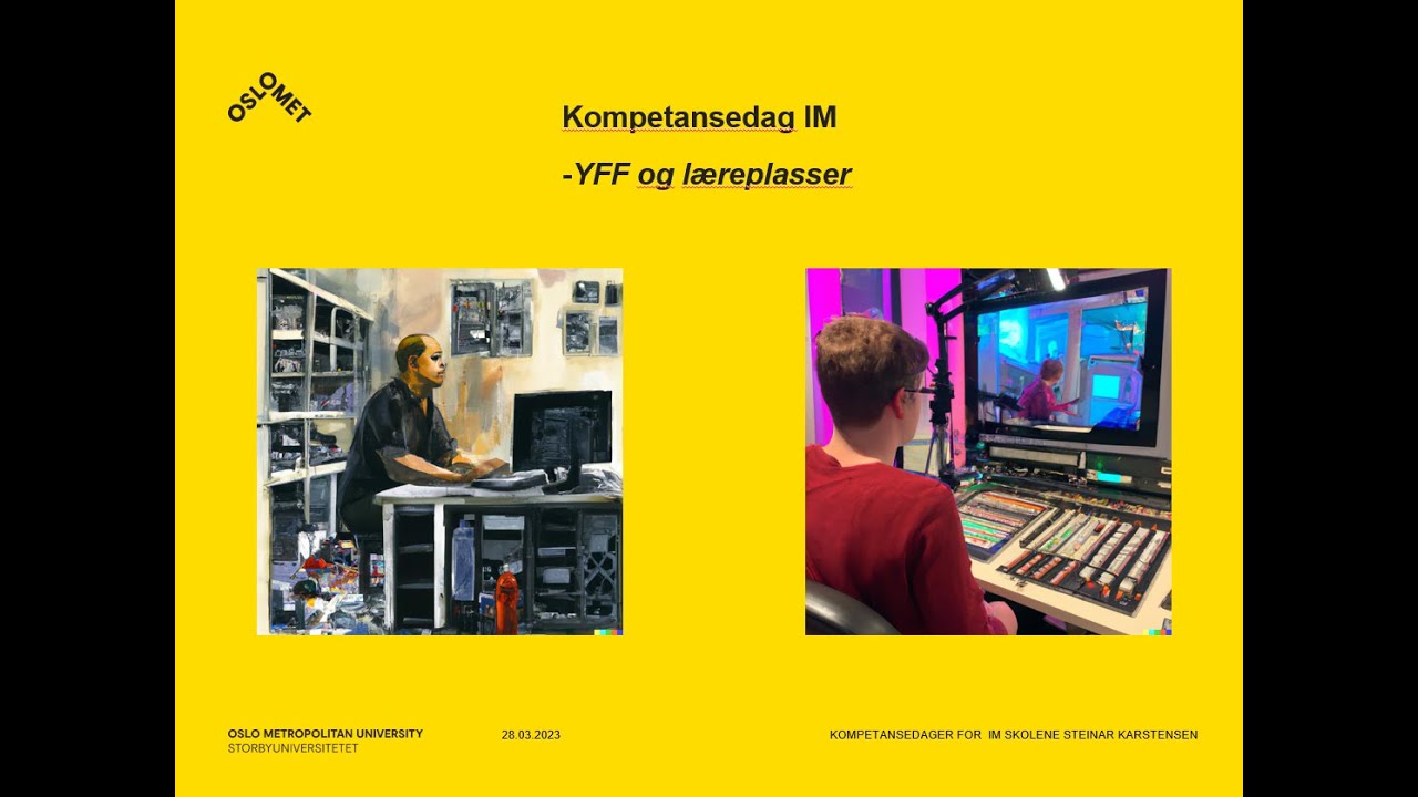 YFL og L&aelig;replasser p&aring; IM