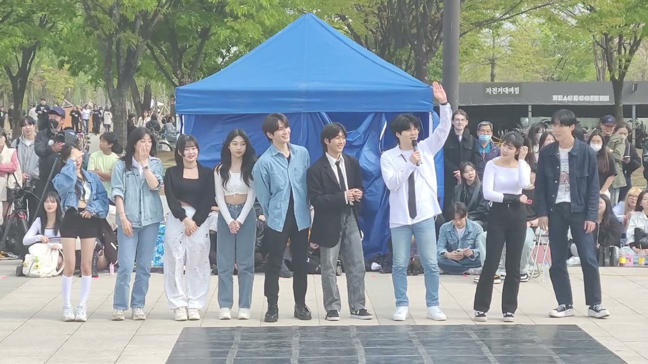 2023.04.16/AB 여기서요? 버스킹/인사및 자기소개1/여의도 한강공원