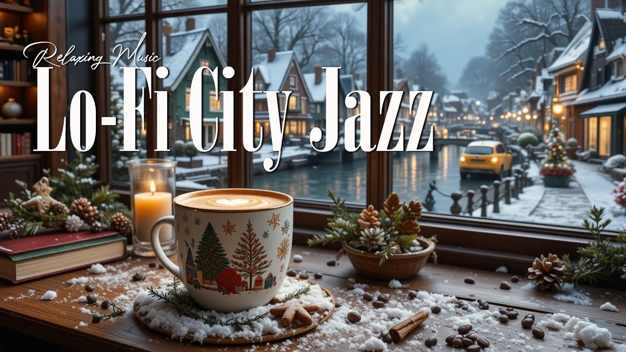 Lo-Fi City Jazz ☕ Cozy Bossa Nova Coffee Music for Work & Relax