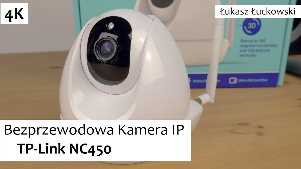 SmartHome Bezprzewodowa Kamera IP TP-Link NC450 | Rzut Oka