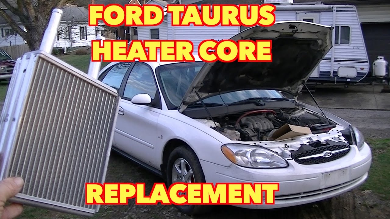 Ford Taurus Heater Core Replacement... Its not that hard to do ;)