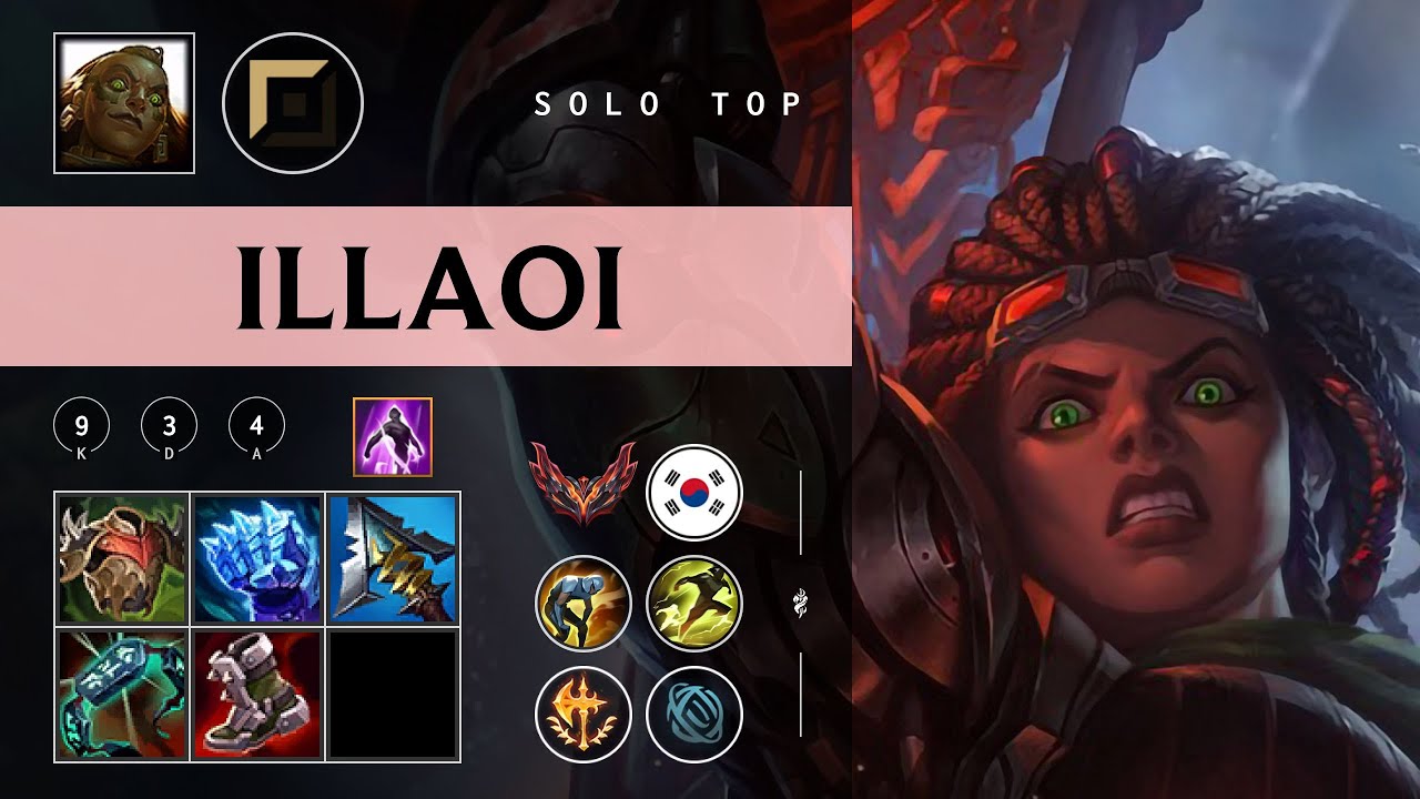 Illaoi Top vs Yasuo - KR Grandmaster Patch 26.03