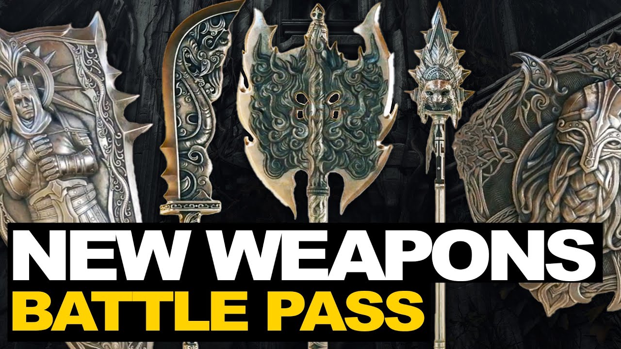 New Weapons & Battle Pass Showcase | For Honor Y8S1: The Sword of Ashfeld