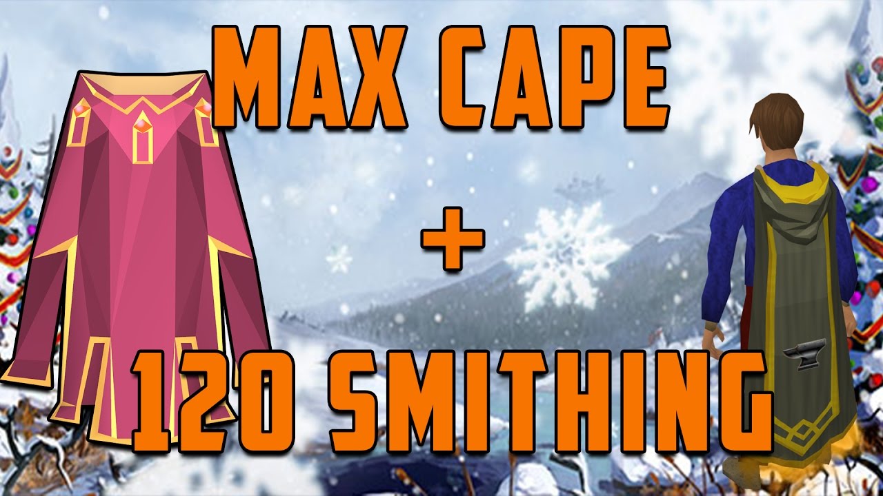 Runescape - 120 smithing + R yno Maxing!!