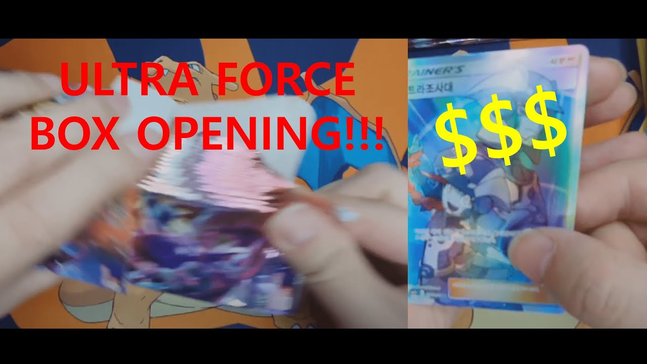 ULTRA FORCE(SM5+) POKEMON BOOSTER BOX OPENING