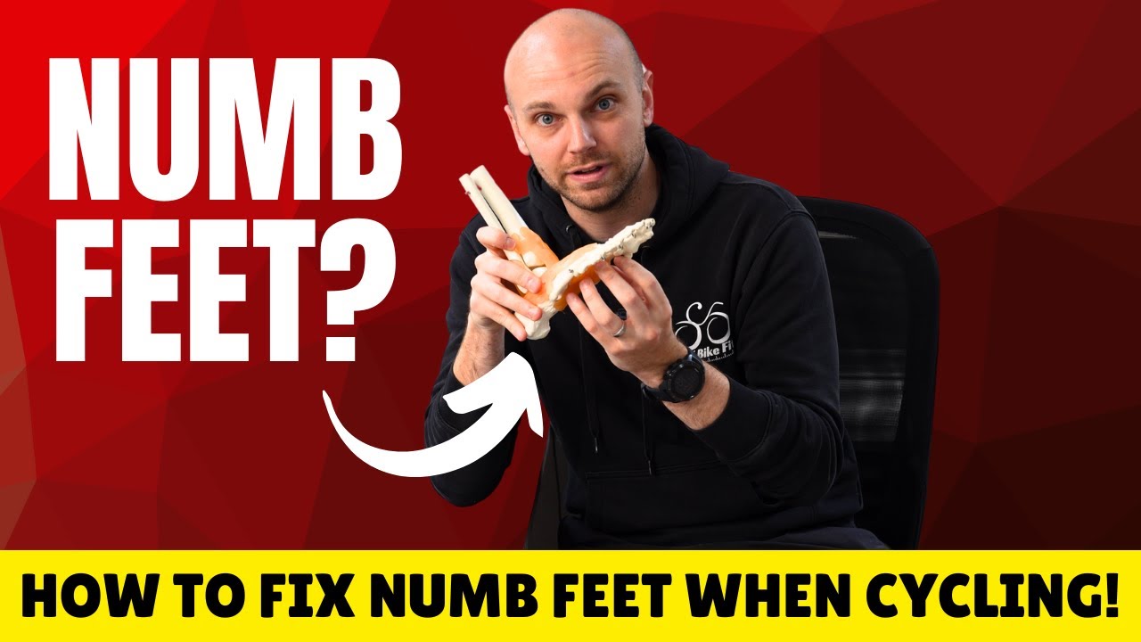 How To FIX Numb Feet While Cycling! Bike Fitter Explains