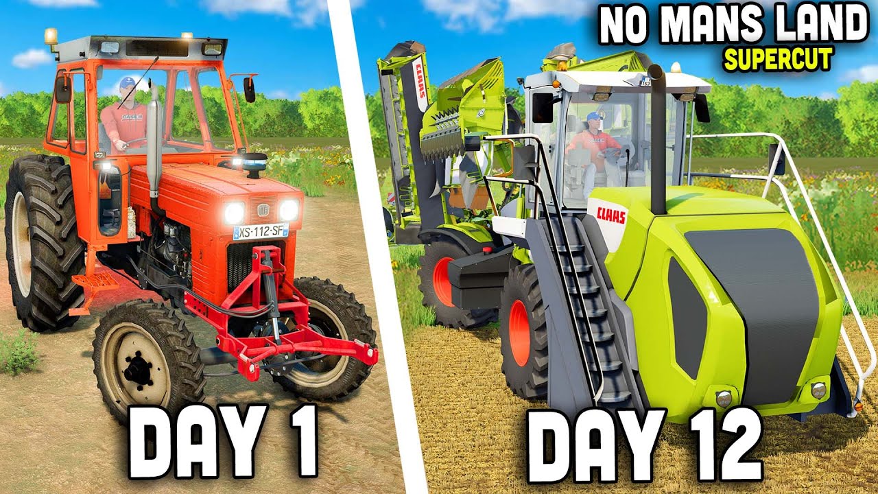 1vs1 MEGA FARM on No Mans Land 👨‍🌾 SUPERCUT 👉 @FarmingGenius