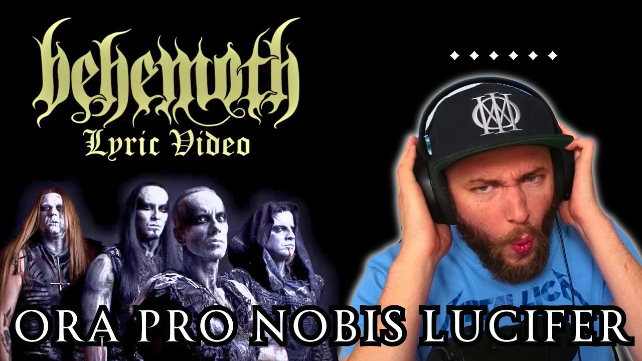 PRAY FOR US! | Behemoth - Ora Pro Nobis Lucifer (LYRICS / LYRIC VIDEO) | Reaction #poland