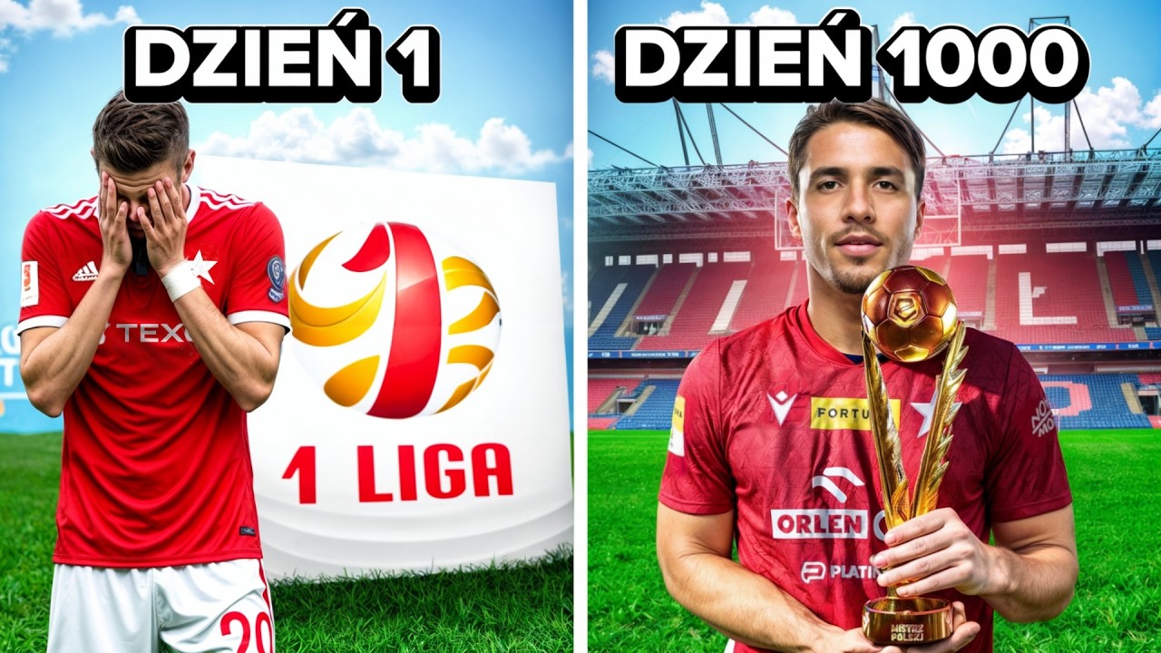 Przetrwałem 1000 DNI w WIŚLE KRAKÓW w FC 24...