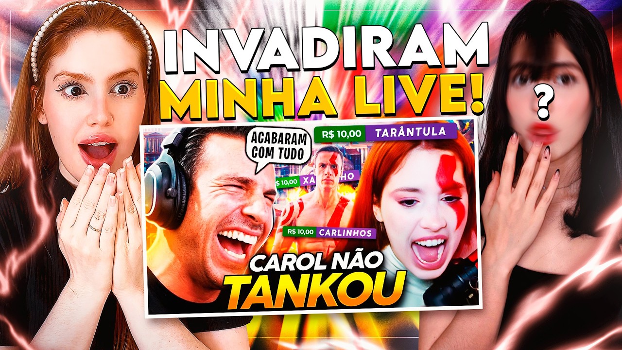 REACT | SUPER XANDÃO REAGINDO a CAROL BALDS SOFREU ATAQUE COORDENADO no GOD OF WAR | CR Reacts