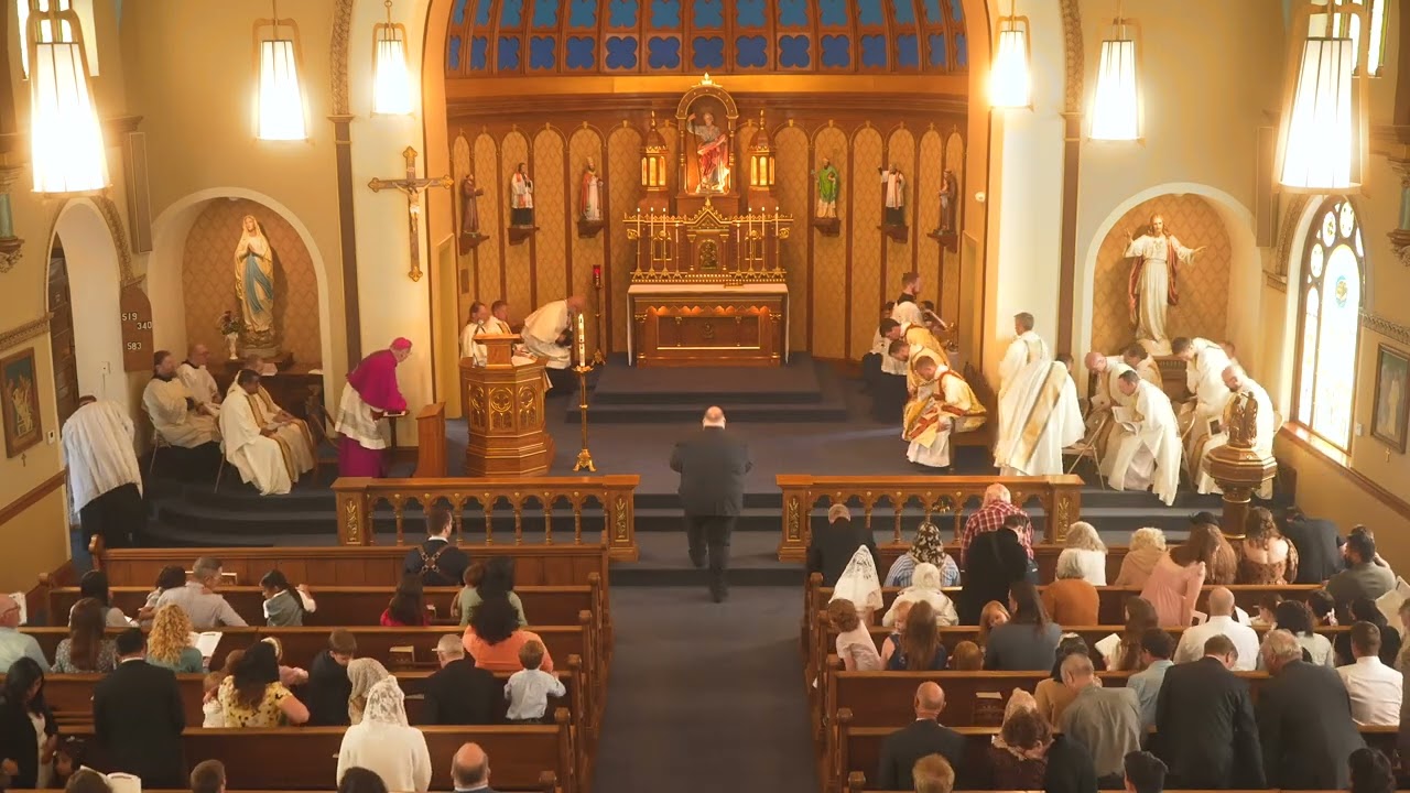 Father Francis Strong’s First Mass at St. Andrew’s Catholic Church