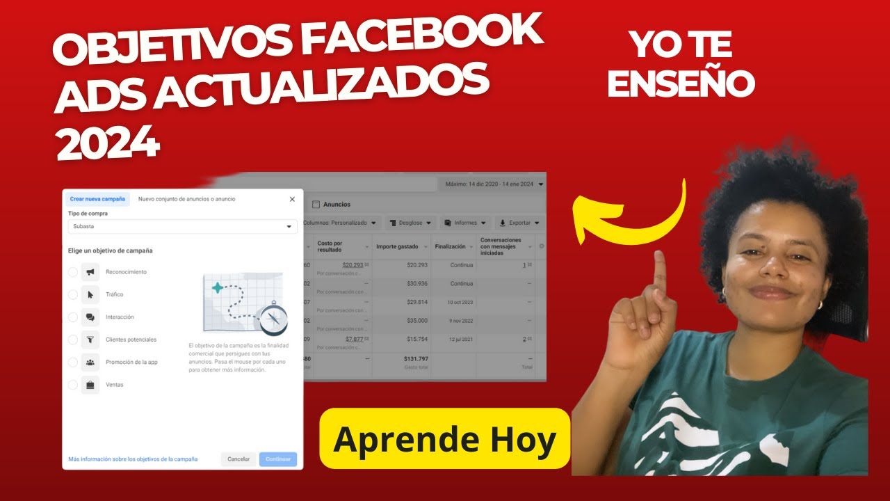 OBJETIVOS FACEBOOK ADS 2024 -  &iquest;CUAL USAR?