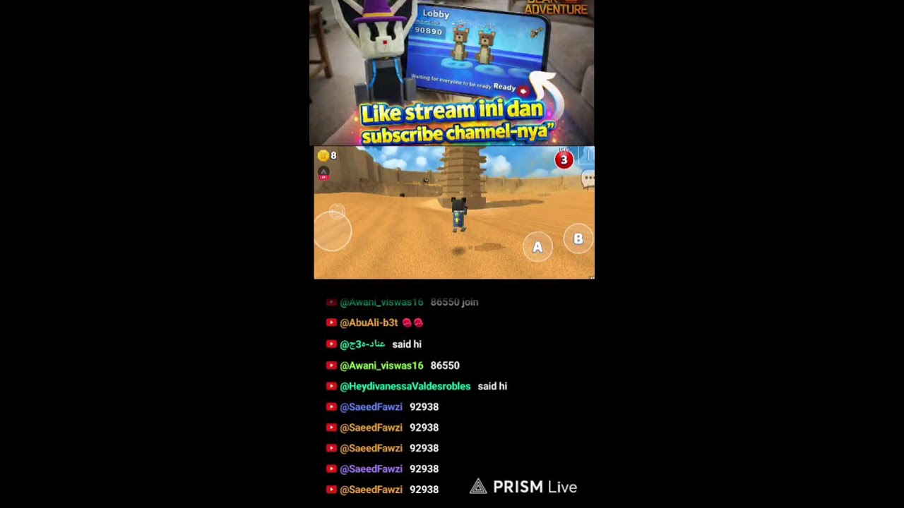 LIVE SUPER BEAR ADVENTURE #SBA #LIVE #HATEFF1M