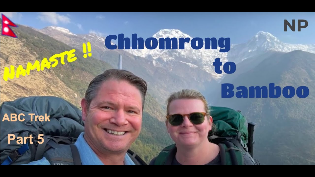 ABC Trek - Chhomrong to Bamboo - Nepal - Day 4