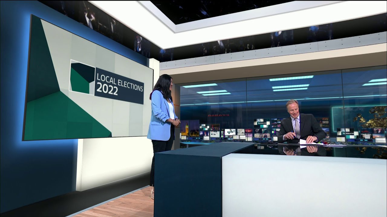 ITV News at Ten (22BST - Full Program - Local Elections - 6/5/22) [1080p]