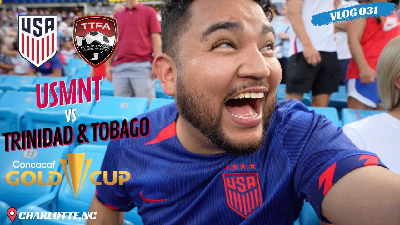 USA VS Trinidad and Tobago - CONCACAF Gold Cup 2023 USMNT 6-0 WIN! (QC Javi Vlog 031)