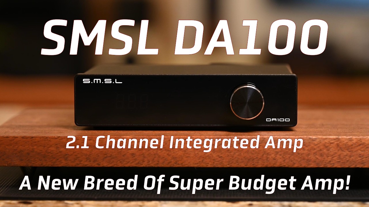Обзор усилителя SMSL DA100 &mdash; с цифровым усилителем класса D TAS5827 &mdash; 2.1 канала.