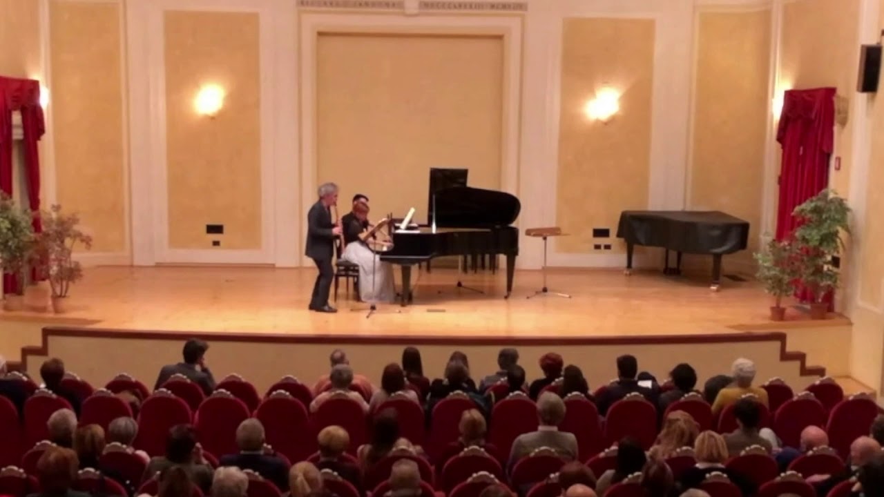 Ensemble Dialoghi Brahms, Sonata n.1 for clarinet and piano (II), on period instruments
