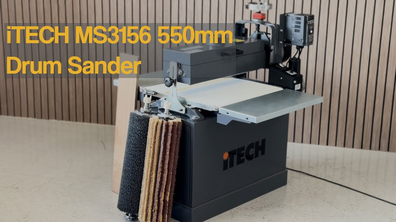 iTECH MS3156 Drum Sander: Walk-through