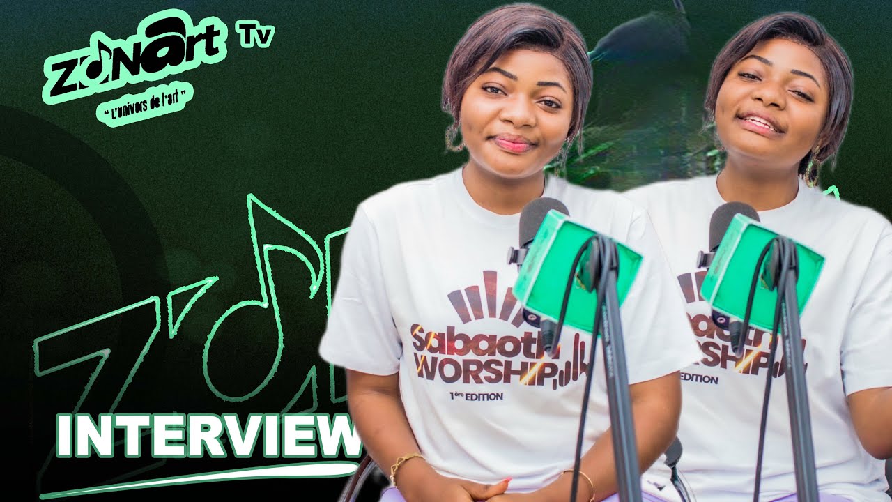 Une nouvelle voix dans la musique gospel:JENNY FUNDI DAVINA sur zonart tv / interview & Session live