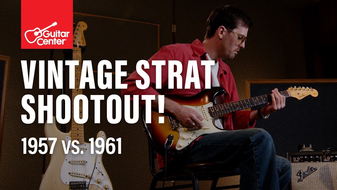 Сравнительный тест винтажных гитар Fender Stratocaster с Мейсоном Ступсом