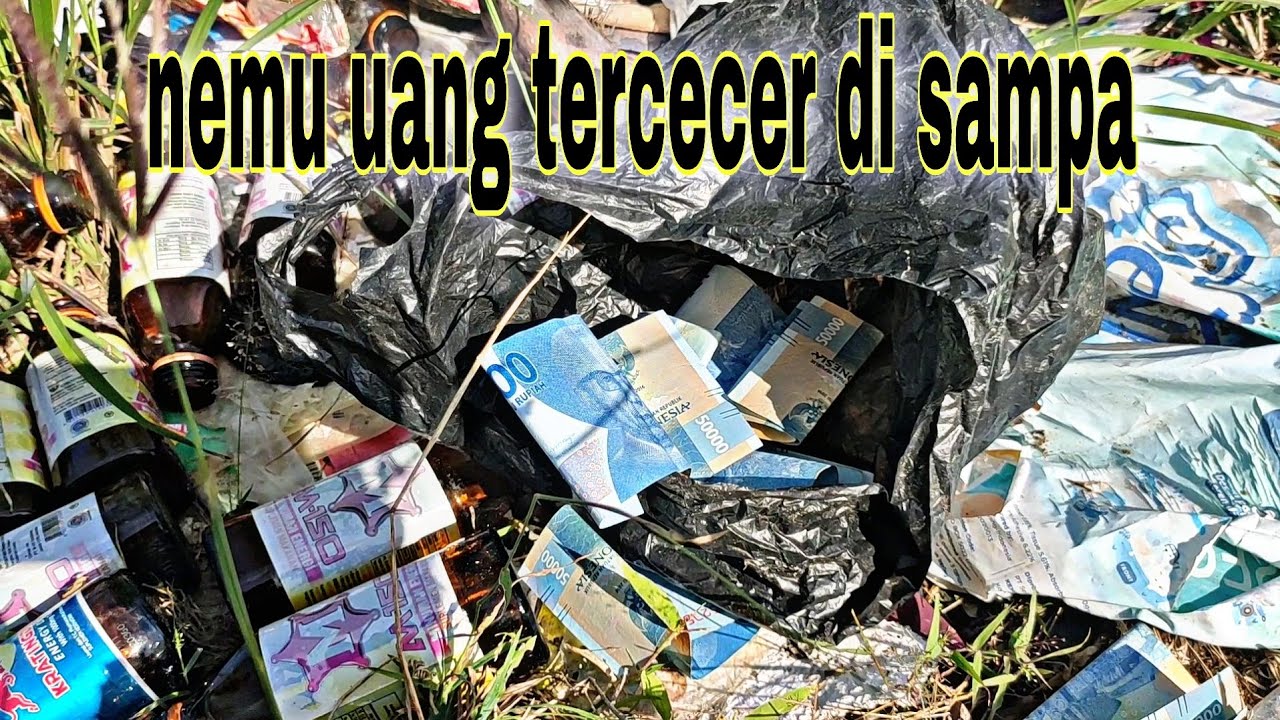 #pemulungnemuuang  pada gak percaya nemu uang tercecer di tumukan sampah ( #tumukanuangsampah )
