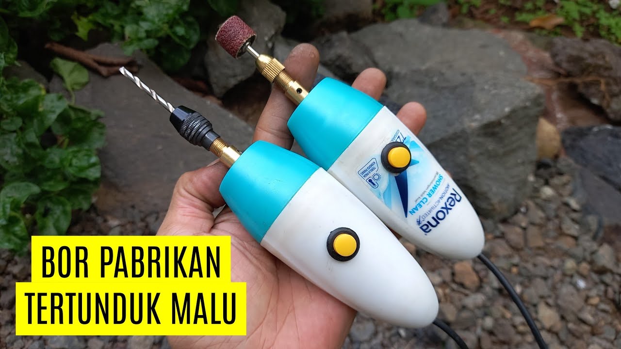 Cara Membuat Bor Mini, Tuner & Grinder Variable Speed dari Dinamo Bekas