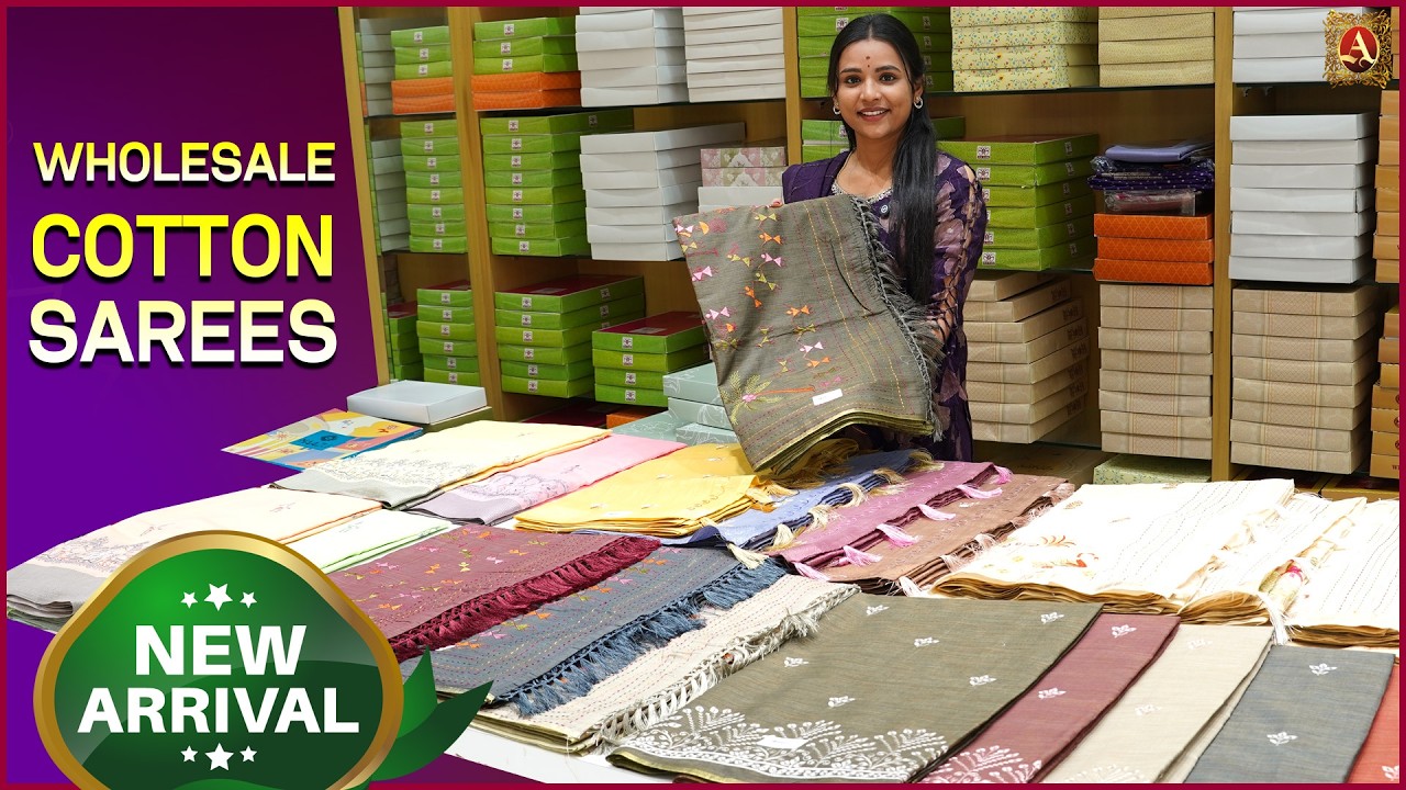 Wholeale Cotton Sarees Collection || Arbaz Textiles #wholesalefashion #onlineshopping #hyderabad