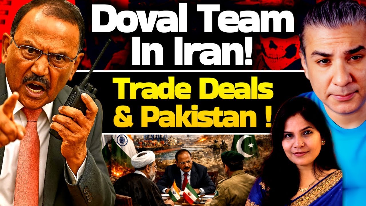 Abhijit Chavda| Doval Team in Iran| Trade Deals & Pakistan