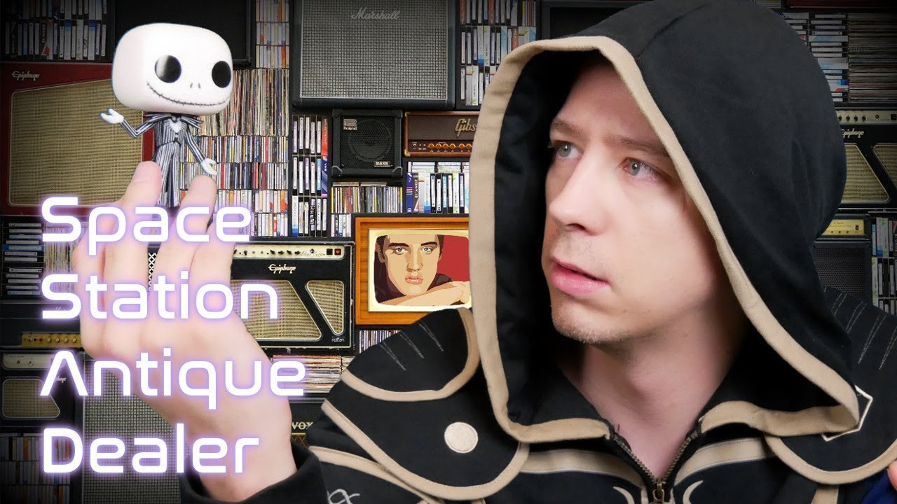ASMR Space Station Antique Dealer 🛰️ Futuristic Roleplay 👩‍🚀