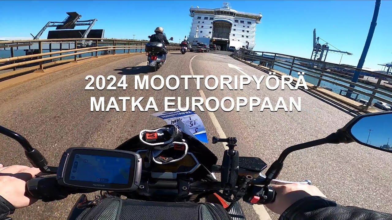 2024 moottoripyörä reissu keskiseen Eurooppaan - osa 1