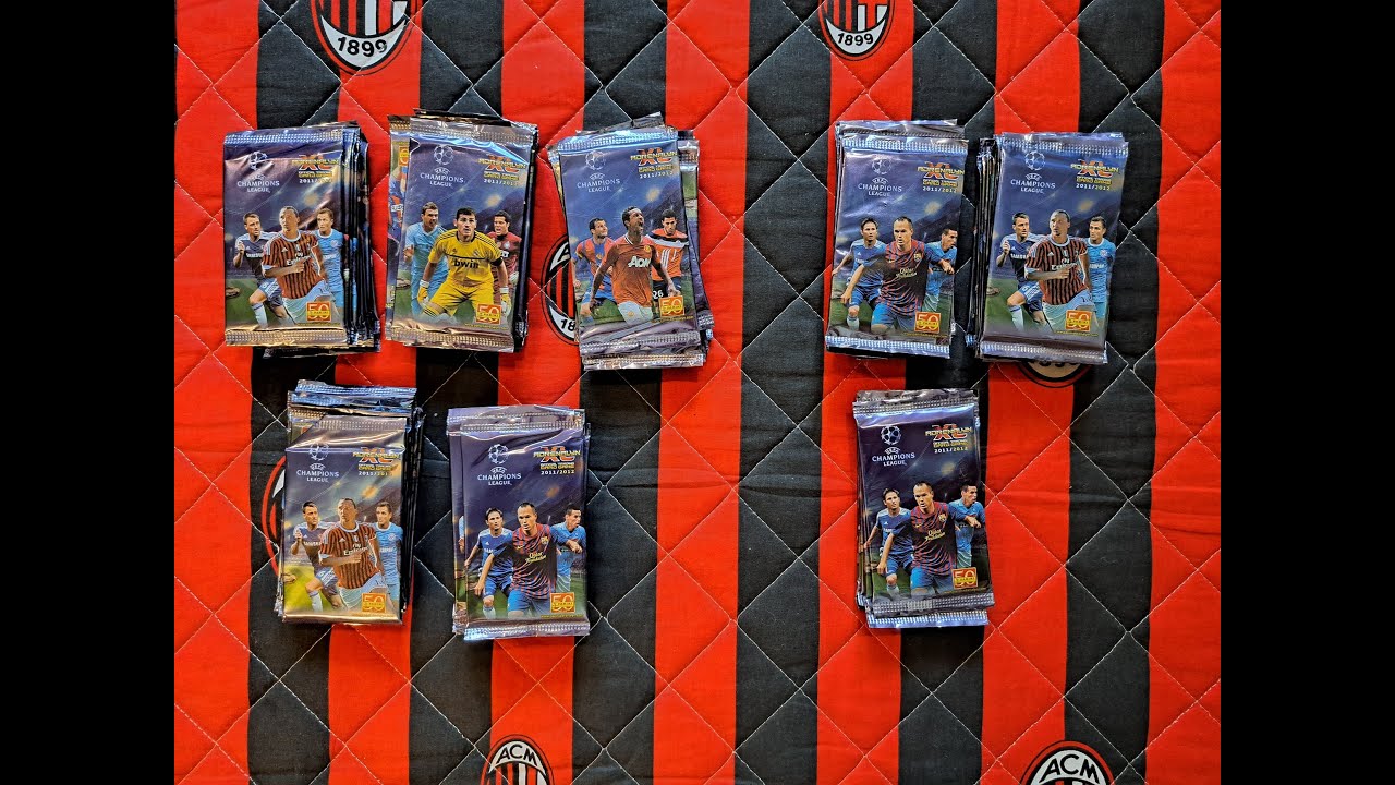 POWRÓT DO PRZESZŁOŚCI - PANINI CHAMPIONS LEAGUE 2011/12 - OTWIERAM SASZETKI - JAKIE HITY WPADŁY???