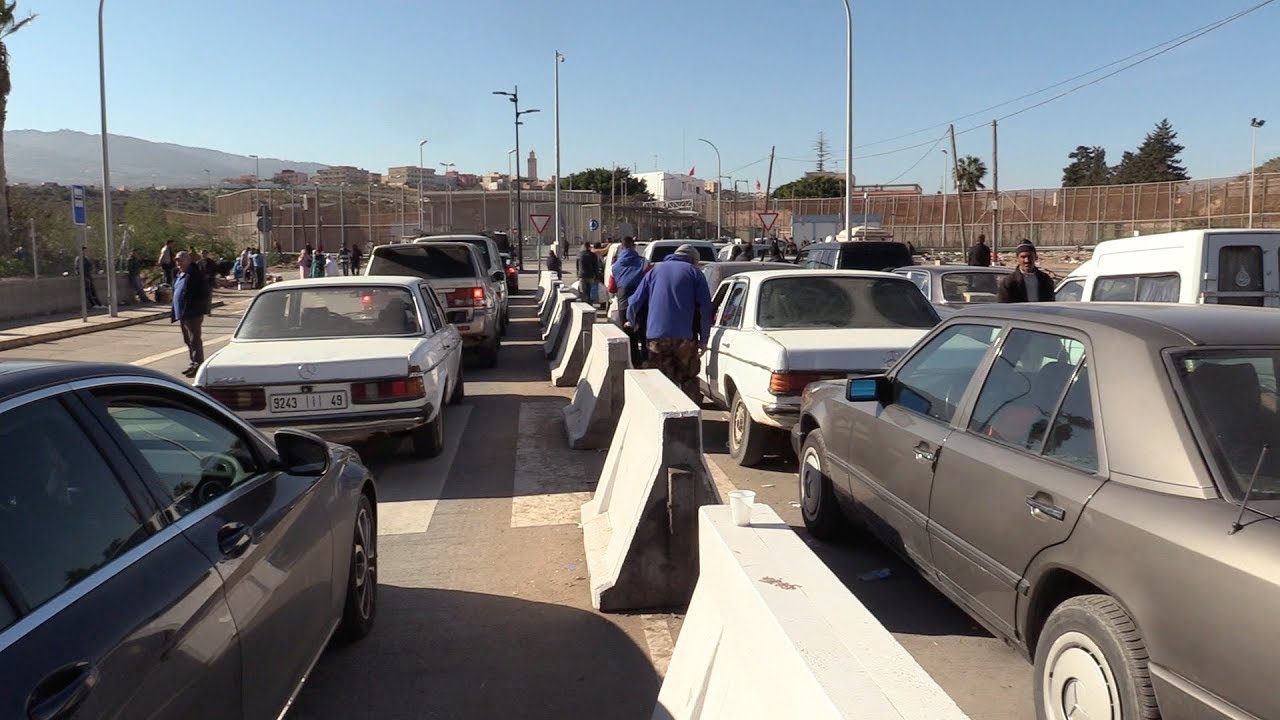 La nueva reordenación del tráfico de la frontera de Farhana ya está en marcha