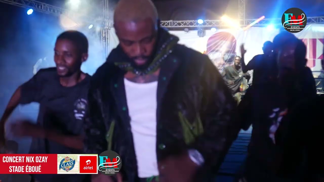 Grand Concert du Rappeur Nix Ozay au stade Éboué à Brazaville 