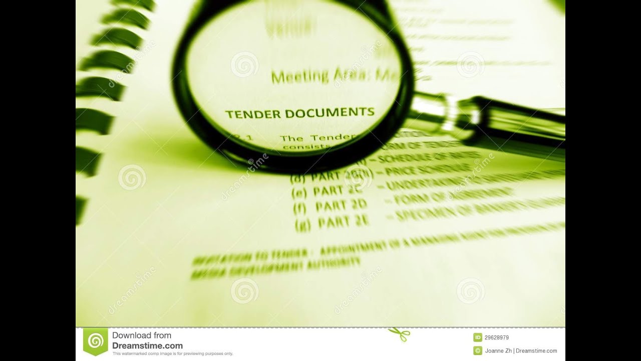 Tender Document Preparation (Lecture 1)