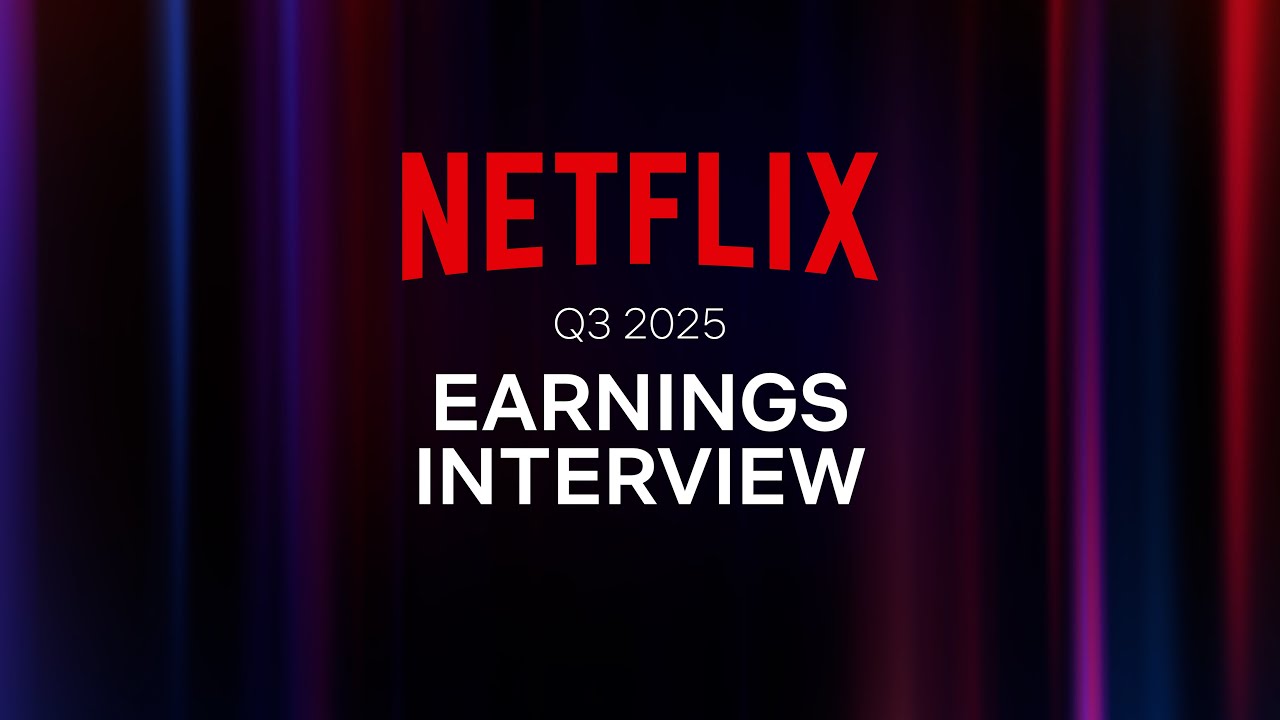 Netflix Q3 2025 Earnings Interview
