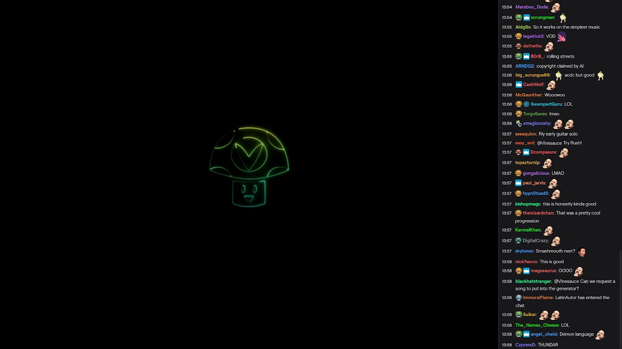 [Vinesauce] Vinny [Chat Replay] - This Song Does Not Exist