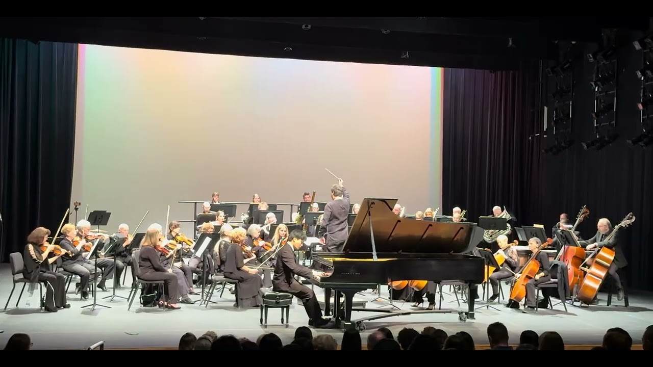 Eric Zhang plays Rachmaninoff  Piano Concerto No. 2 with the Thousand Oaks Philharmonic