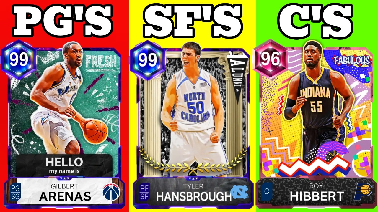 *UPDATED* TOP 5 BEST ATTAINABLE CARDS AT EACH POSITION IN NBA 2K26 MYTEAM!