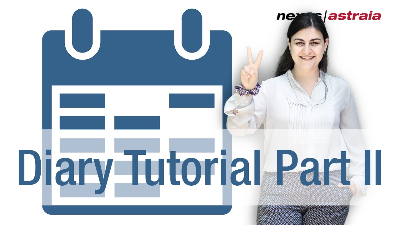 Diary Part II - How to set up astraias diary