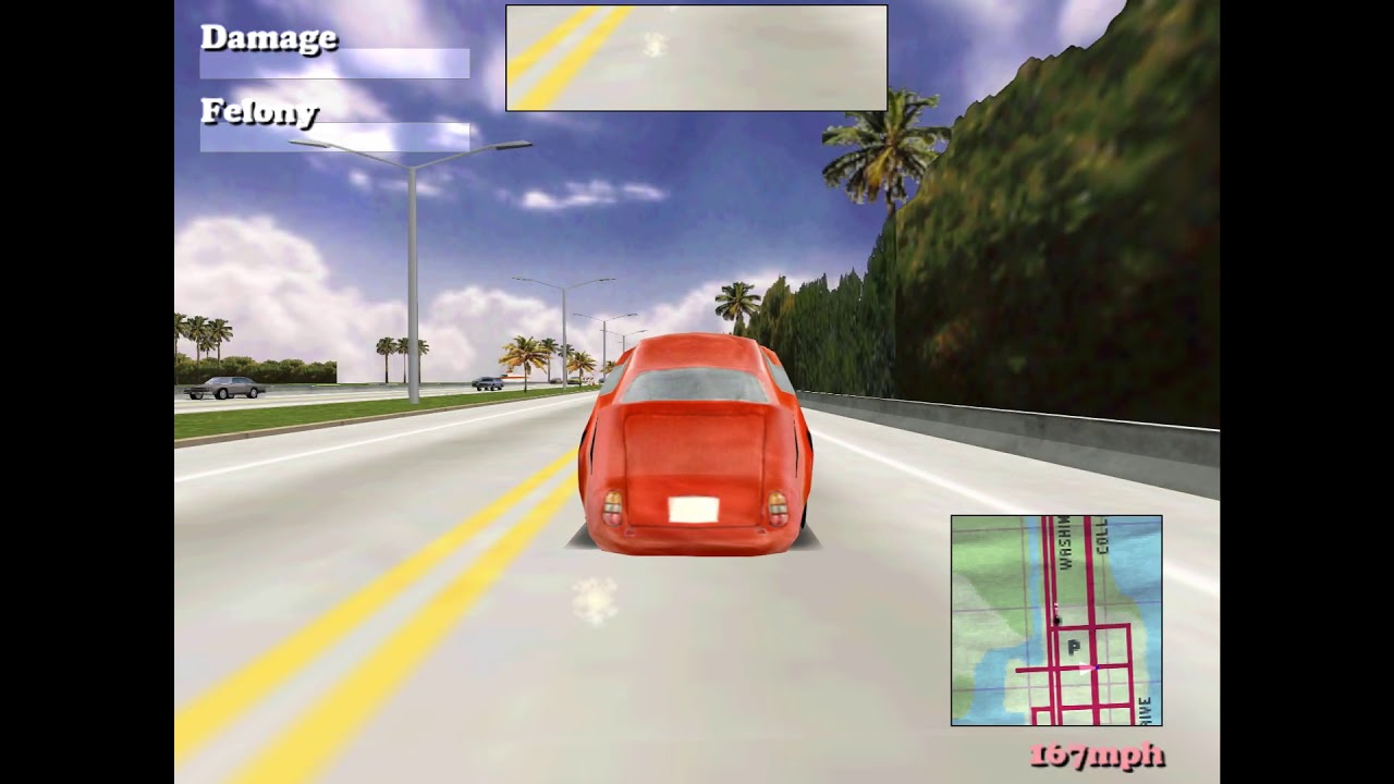Driver: You are the wheelman - reaching top speed of over 300mph!